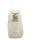 TooLoud America is Strong We will Overcome This White Plus Size Apron-Bib Apron-TooLoud-Davson Sales