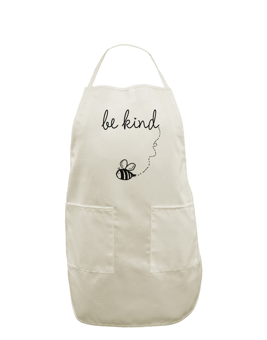 TooLoud Be Kind White Plus Size Apron-Bib Apron-TooLoud-Davson Sales