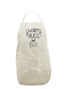 TooLoud Warm Hugs White Plus Size Apron-Bib Apron-TooLoud-Davson Sales