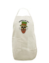 Drinking By Me-Self White Plus Size Apron Tooloud