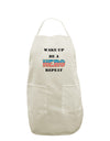 Wake Up Be A Hero Repeat White Plus Size Apron by TooLoud-Bib Apron-TooLoud-White-OSFM-PlusSize-Davson Sales