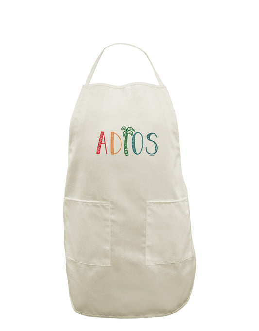TooLoud Adios White Plus Size Apron-Bib Apron-TooLoud-Davson Sales