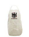 Bundeswehr Logo with Text White Plus Size Apron-Bib Apron-TooLoud-White-OSFM-PlusSize-Davson Sales