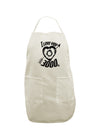 TooLoud I Love You 3000 White Plus Size Apron-Bib Apron-TooLoud-Davson Sales