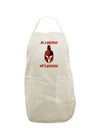 Be a Warrior Not a Worrier White Plus Size Apron by TooLoud-TooLoud-White-OSFM-PlusSize-Davson Sales