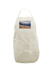 Pikes Peak CO Mountains White Plus Size Apron by TooLoud-Bib Apron-TooLoud-White-OSFM-PlusSize-Davson Sales