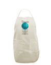 Birthstone Turquoise White Plus Size Apron by TooLoud-Bib Apron-TooLoud-White-OSFM-PlusSize-Davson Sales