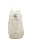 Pretty Daisy - Flower Child White Plus Size Apron-Bib Apron-TooLoud-Davson Sales