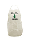 Hard To Handle Cactus White Plus Size Apron by TooLoud-Bib Apron-TooLoud-White-OSFM-PlusSize-Davson Sales