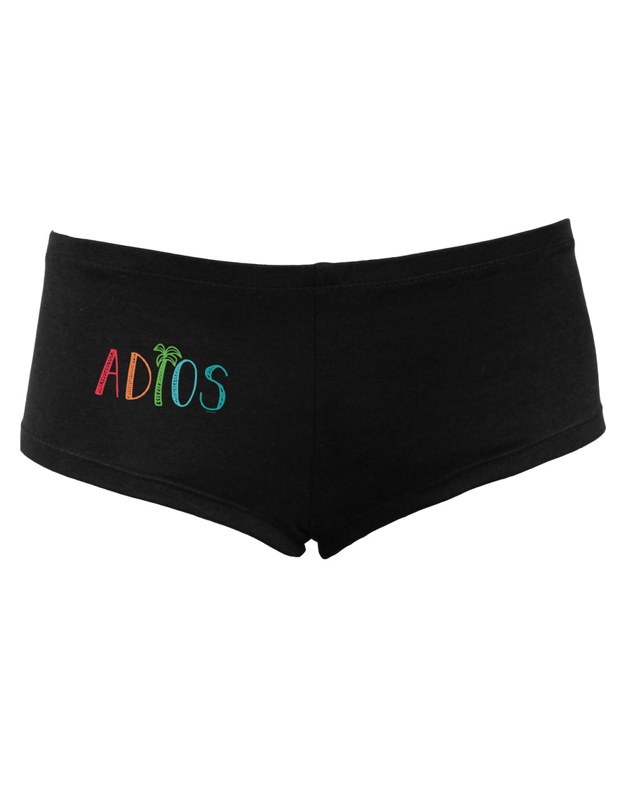 TooLoud Adios Womens Boyshorts-Boyshorts-TooLoud-White-Small-Davson Sales