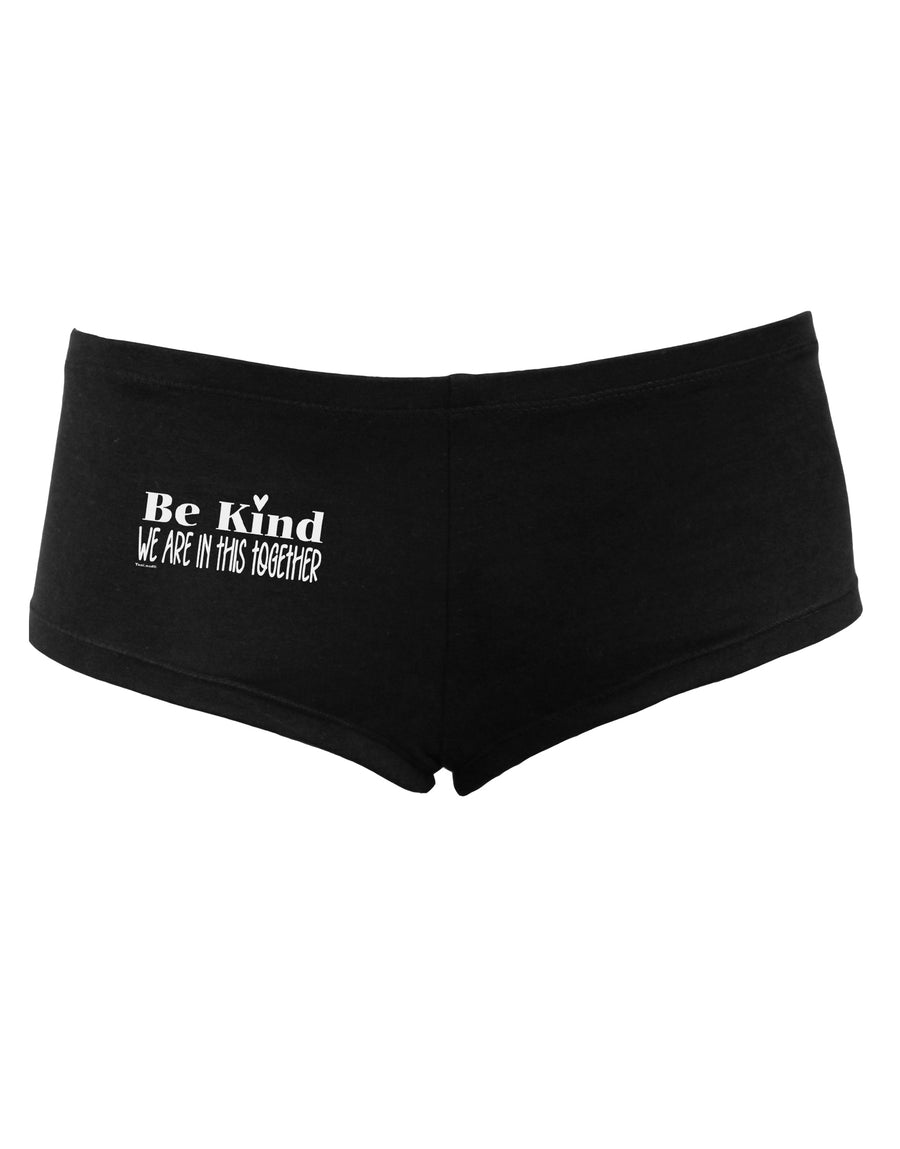 TooLoud Be kind we are in this together Womens Boyshorts-Boyshorts-TooLoud-White-Small-Davson Sales