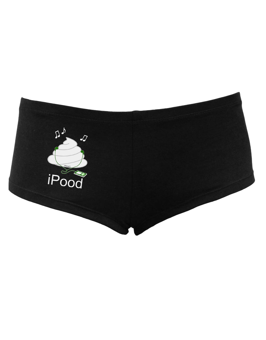 iPood Women's Dark Boyshorts-Boyshorts-TooLoud-Black-Small-Davson Sales