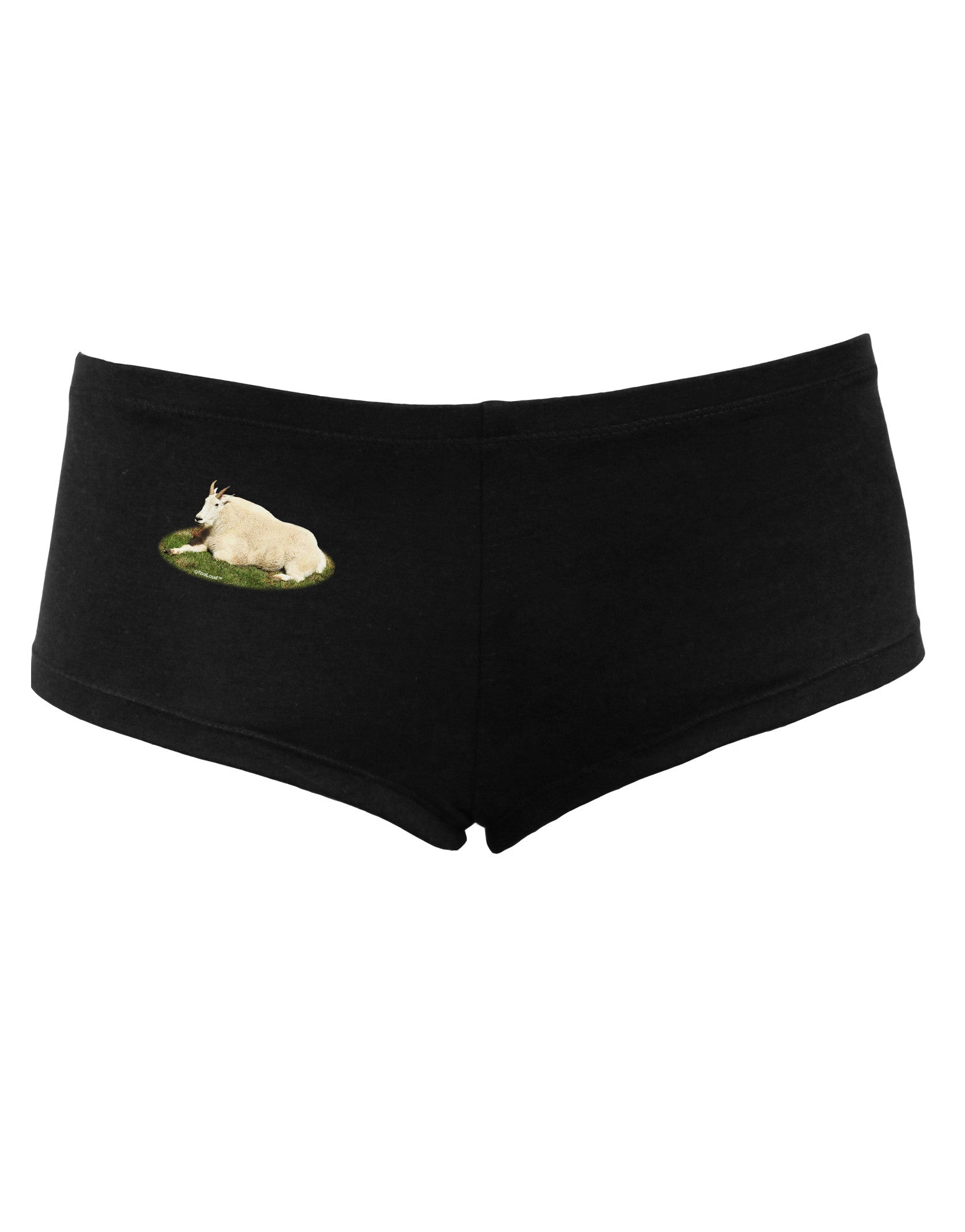 Ram Cutout Women's Dark Boyshorts-Boyshorts-TooLoud-Black-Small-Davson Sales