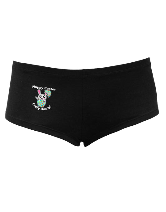 Happy Easter Every Bunny Women's Dark Boyshorts by TooLoud-Boyshorts-TooLoud-Black-Small-Davson Sales
