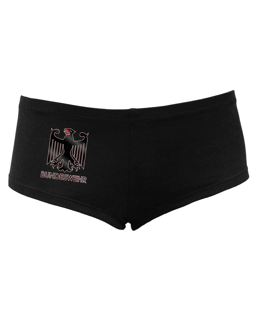 Bundeswehr Logo with Text Women's Dark Boyshorts-Boyshorts-TooLoud-Black-Small-Davson Sales