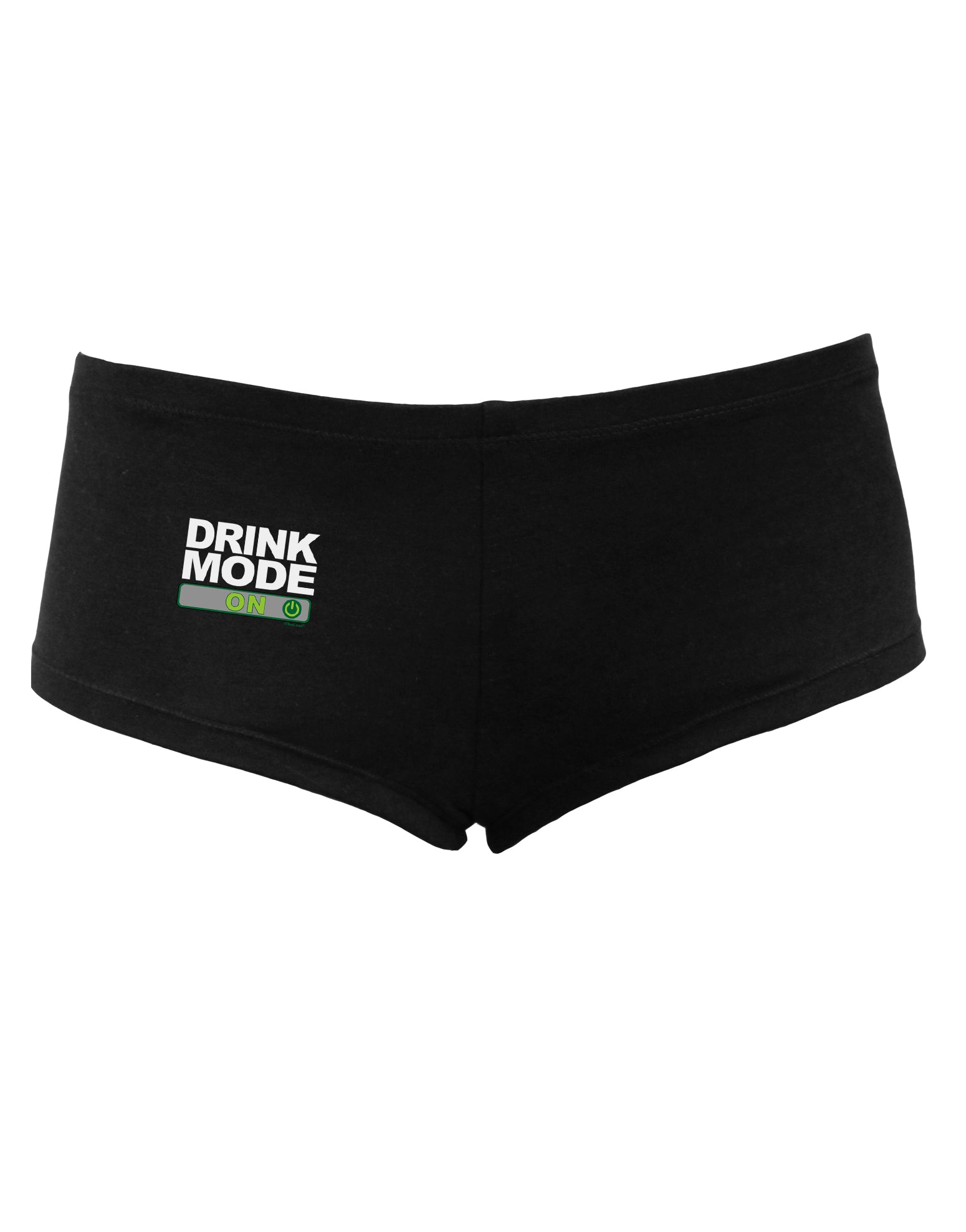 Drink Mode On Women's Dark Boyshorts by TooLoud-Boyshorts-TooLoud-Black-Small-Davson Sales