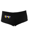 Pride Rainbow Lenses Women's Dark Boyshorts by TooLoud-Boyshorts-TooLoud-Black-Small-Davson Sales