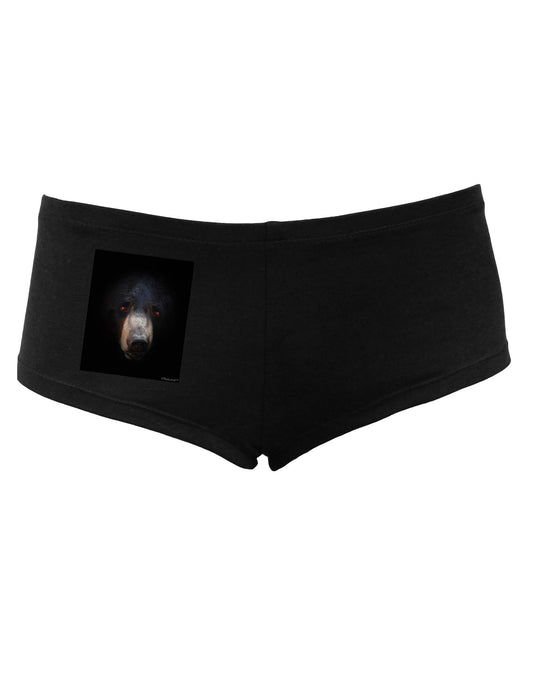 Scary Black Bear Women's Dark Boyshorts-Boyshorts-TooLoud-Black-Small-Davson Sales