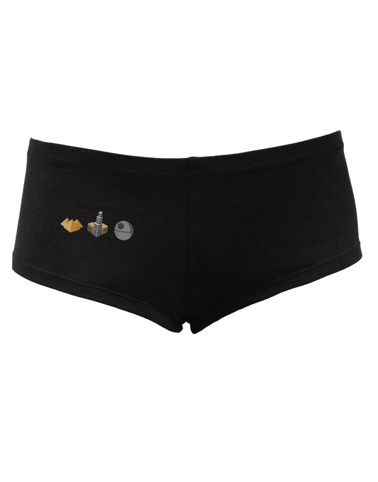 History of Architecture Funny Sci-fi Women's Dark Boyshorts by TooLoud-Boyshorts-TooLoud-Black-Small-Davson Sales