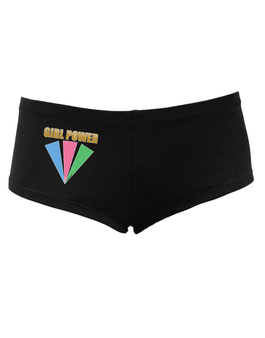 Girl Power Stripes Women's Dark Boyshorts by TooLoud-Boyshorts-TooLoud-Black-Small-Davson Sales