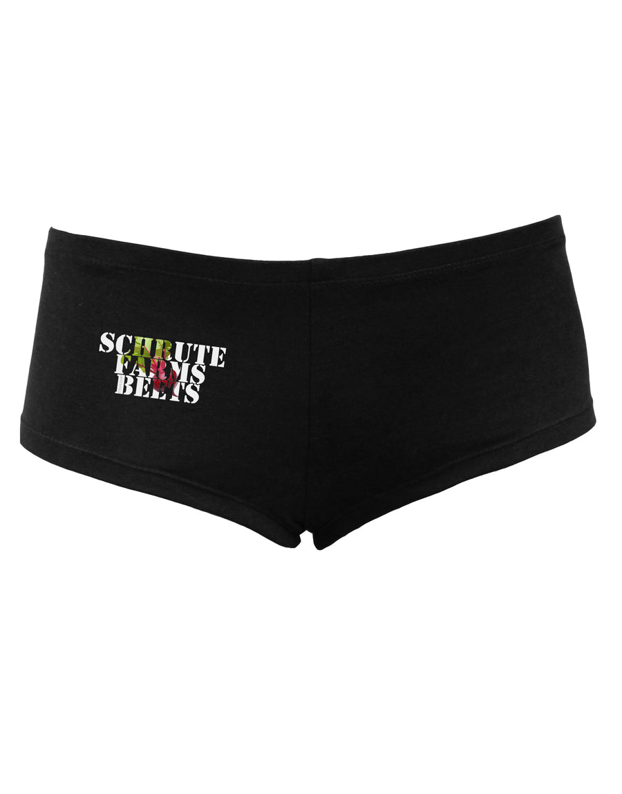 Schrute Farms Beets Women's Dark Boyshorts by TooLoud-Boyshorts-TooLoud-Black-Small-Davson Sales