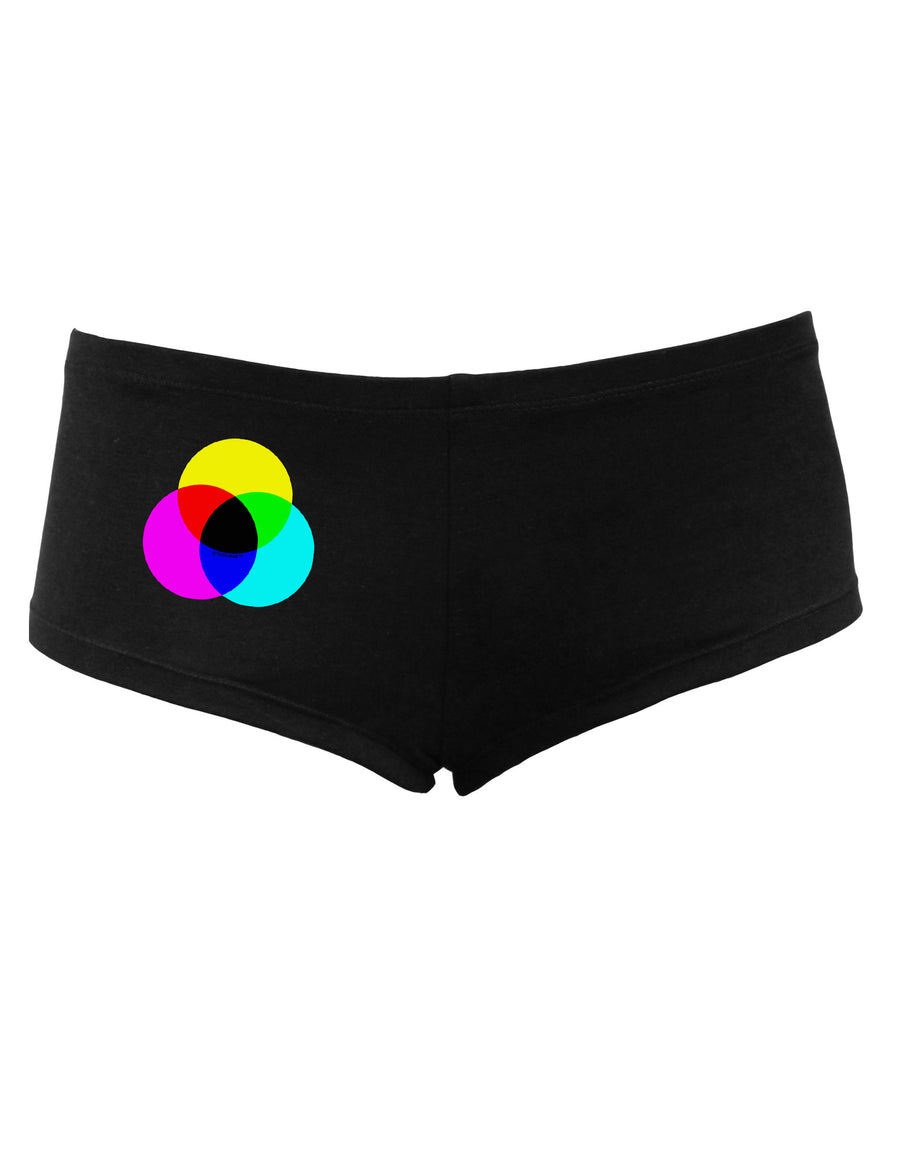 CMYK Color Model Women's Dark Boyshorts by TooLoud-Boyshorts-TooLoud-Black-Small-Davson Sales