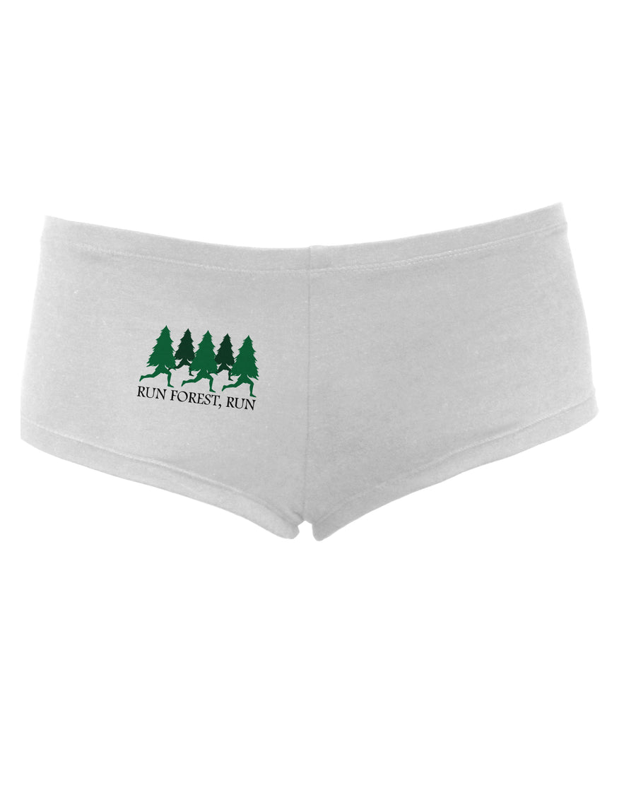 Run Forest Run Funny Women's Boyshorts by TooLoud-Boyshorts-TooLoud-White-Small-Davson Sales