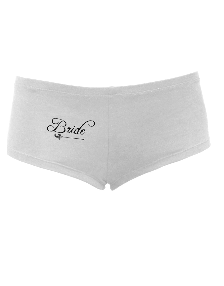 TooLoud Bride Womens Boyshorts-Boyshorts-TooLoud-White-Small-Davson Sales