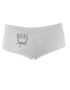 TooLoud Bride Squad Womens Boyshorts-Boyshorts-TooLoud-White-Small-Davson Sales