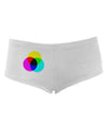 CMYK Color Model Women's Boyshorts by TooLoud-Boyshorts-TooLoud-White-Small-Davson Sales