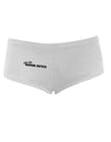 TooLoud Just Say Hakuna Matata Womens Boyshorts-Boyshorts-TooLoud-White-Small-Davson Sales