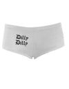 Dilly Dilly Beer Drinking Funny Women's Boyshorts by TooLoud-Boyshorts-TooLoud-White-Small-Davson Sales