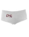 OMG Women's Boyshorts by TooLoud-Boyshorts-TooLoud-White-Small-Davson Sales