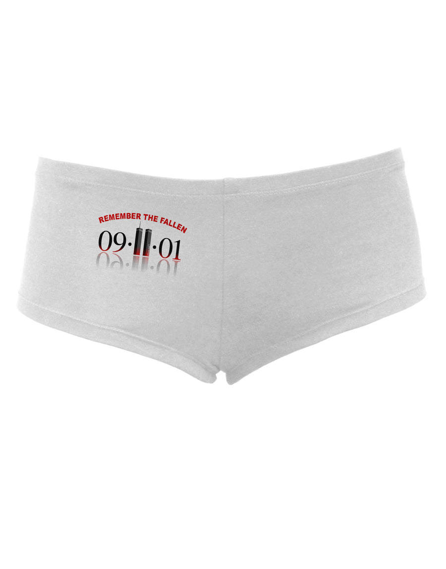 Remember The Fallen 91101 Women's Boyshorts-Boyshorts-TooLoud-White-Small-Davson Sales