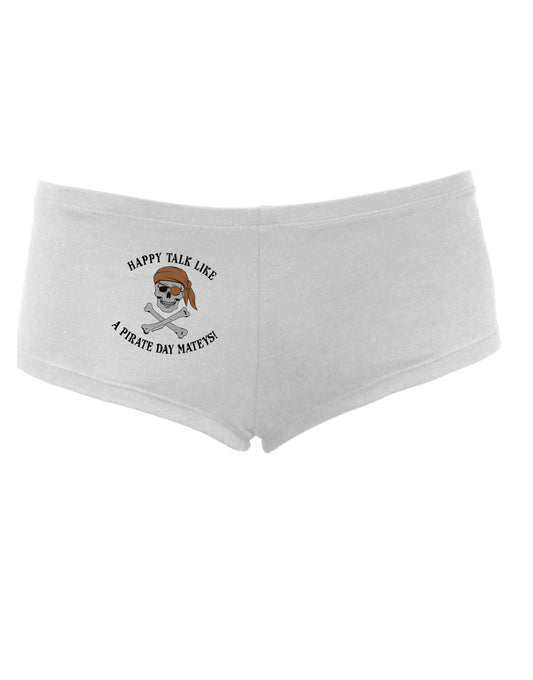 Pirate Day Mateys Women's Boyshorts-Boyshorts-TooLoud-White-Small-Davson Sales