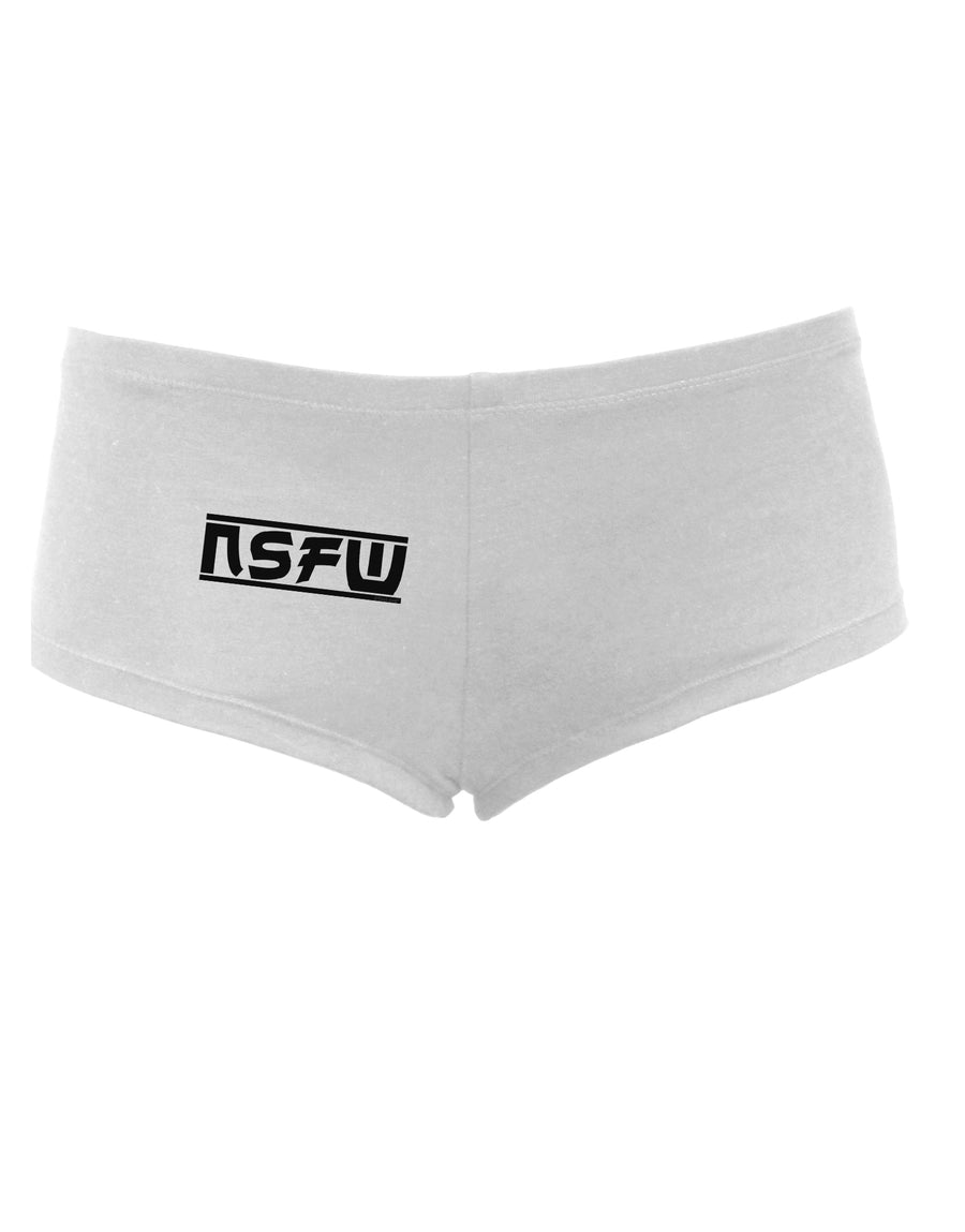 NSFW Not Safe For Work Women's Boyshorts by TooLoud-Boyshorts-TooLoud-White-Small-Davson Sales