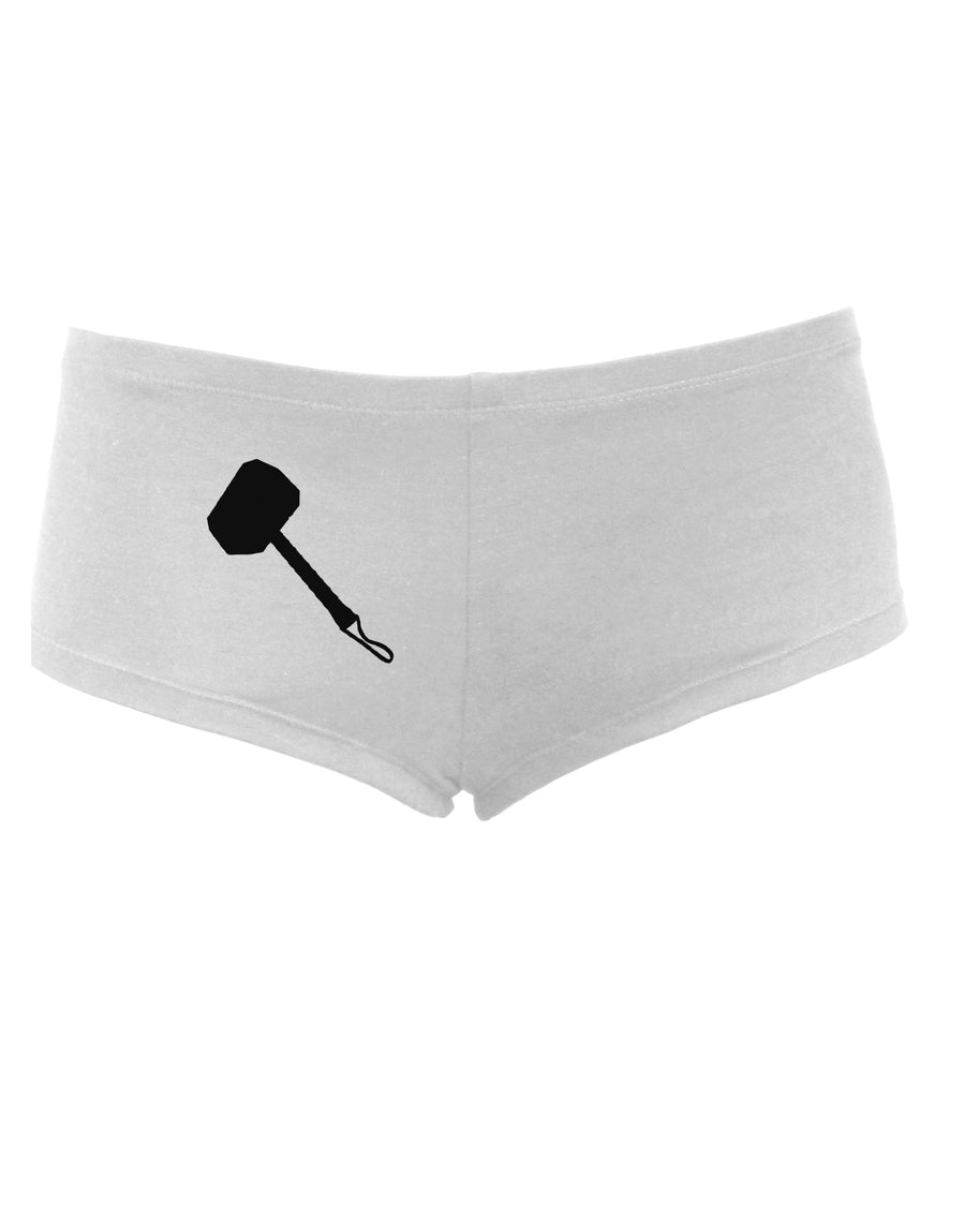 Thors Hammer Nordic Runes Lucky Odin Mjolnir Valhalla Women's Boyshorts by TooLoud-Clothing-TooLoud-White-Small-Davson Sales
