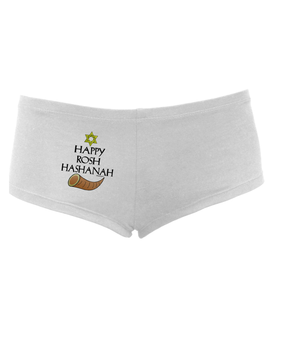 Happy Rosh Hashanah Women's Boyshorts-Boyshorts-TooLoud-White-Small-Davson Sales