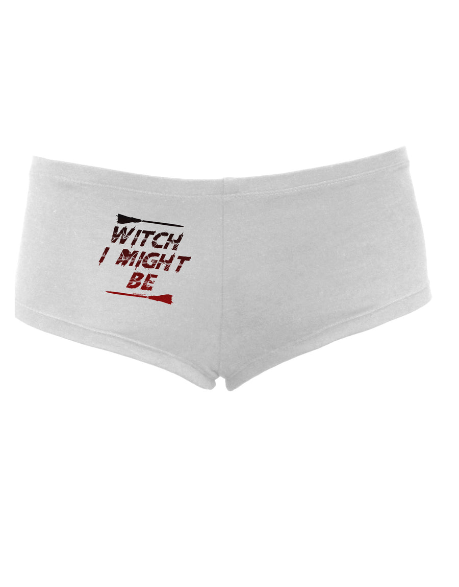 Witch I Might Be Women's Boyshorts by TooLoud-Boyshorts-TooLoud-White-Small-Davson Sales