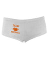 Texas Football Women's Boyshorts by TooLoud-Boyshorts-TooLoud-White-Small-Davson Sales