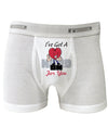 Mens Novelty Boxer Briefs Underwear - Choose From Many Fun Designs!-Boxer Briefs-TooLoud-Ive-Got-A-Heart-On White-Small-Davson Sales