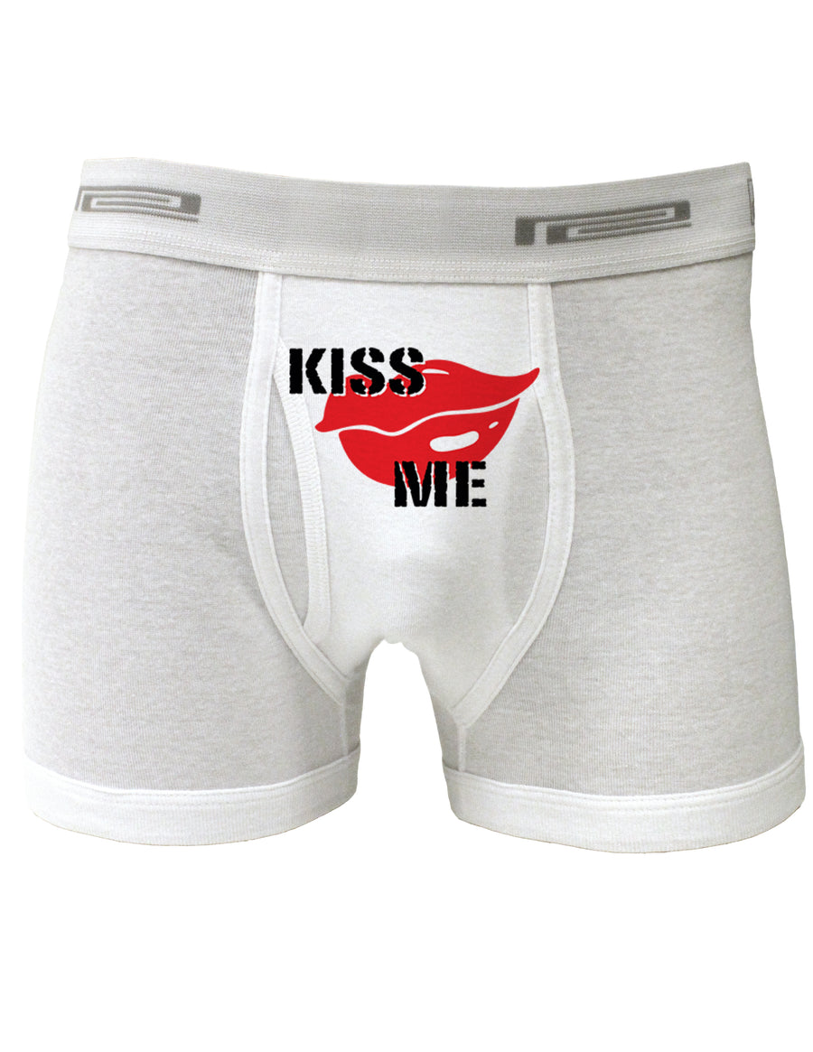 Valentine's Day Boxer Briefs Underwear - Choose From Many Fun Designs!-Boxer Briefs-TooLoud-Ive-Got-A-Heart-On White-Small-Davson Sales