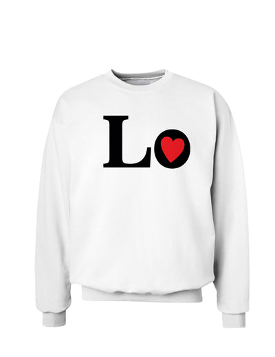 Couples Love Valentines Day Sweater - LOVE-Hoodie-TooLoud-White "Lo"-Small-Davson Sales