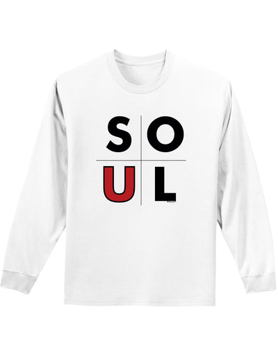 Couples Soul Mate Long Sleeve Shirt - Soul or Mate-Long Sleeve Shirt-TooLoud-White Soul-Small-Davson Sales