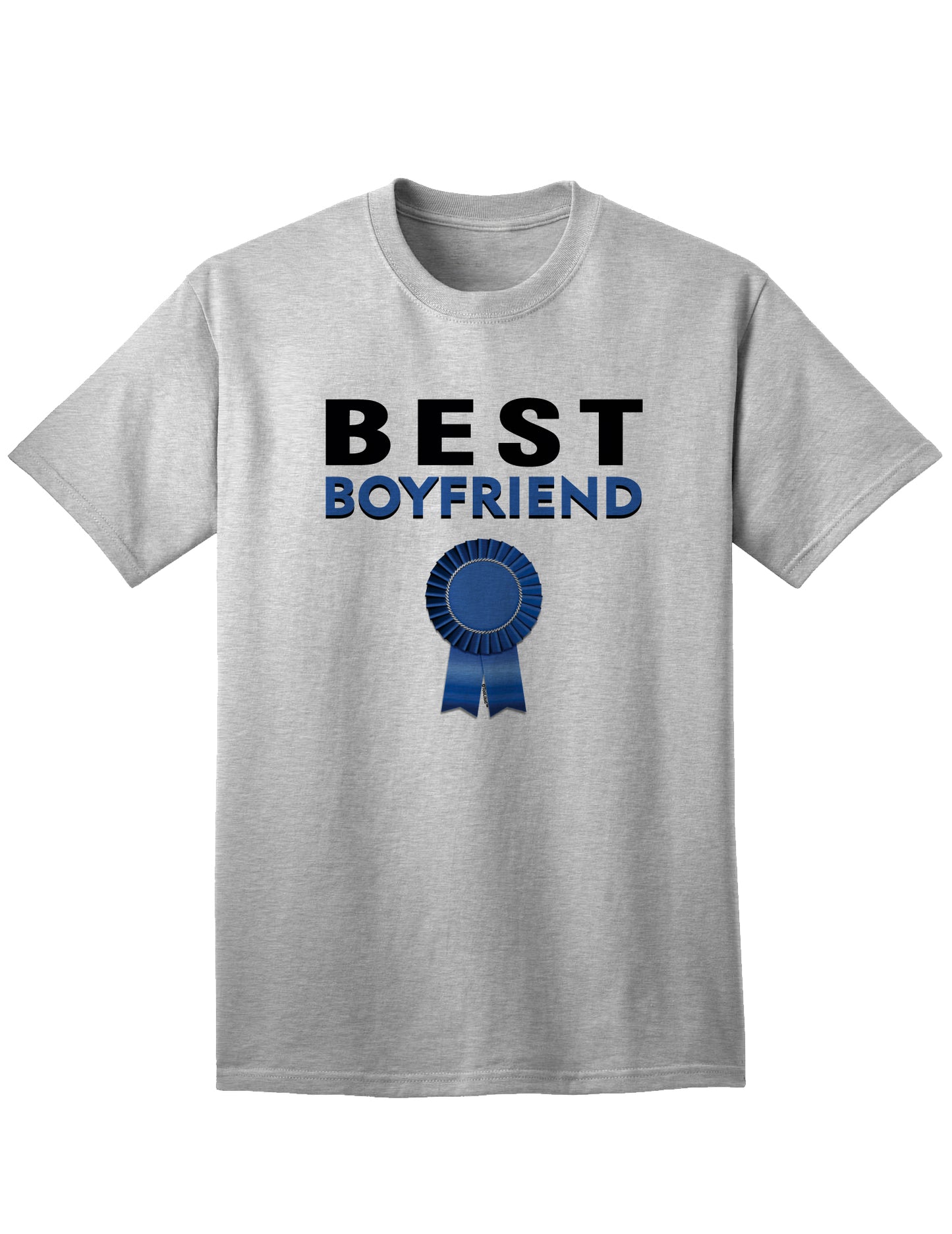 Couples Best Boyfriend or Girlfriend Shirt - Boy or Girlfriend or Womens-TooLoud-Mens Ash Gray Boyfriend-Small-Davson Sales