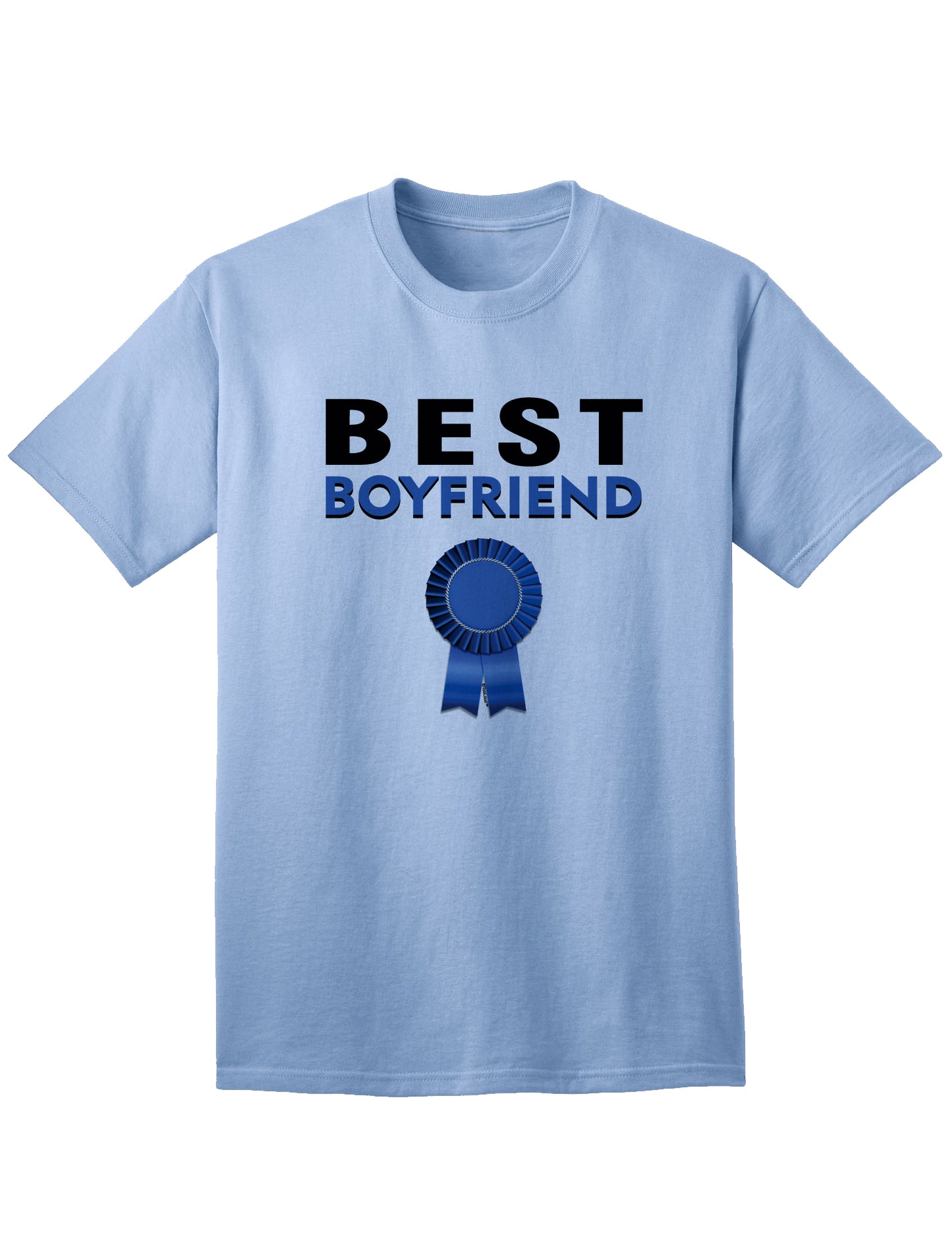Couples Best Boyfriend or Girlfriend Shirt - Boy or Girlfriend or Womens-TooLoud-Mens Light Blue Boyfriend-Small-Davson Sales