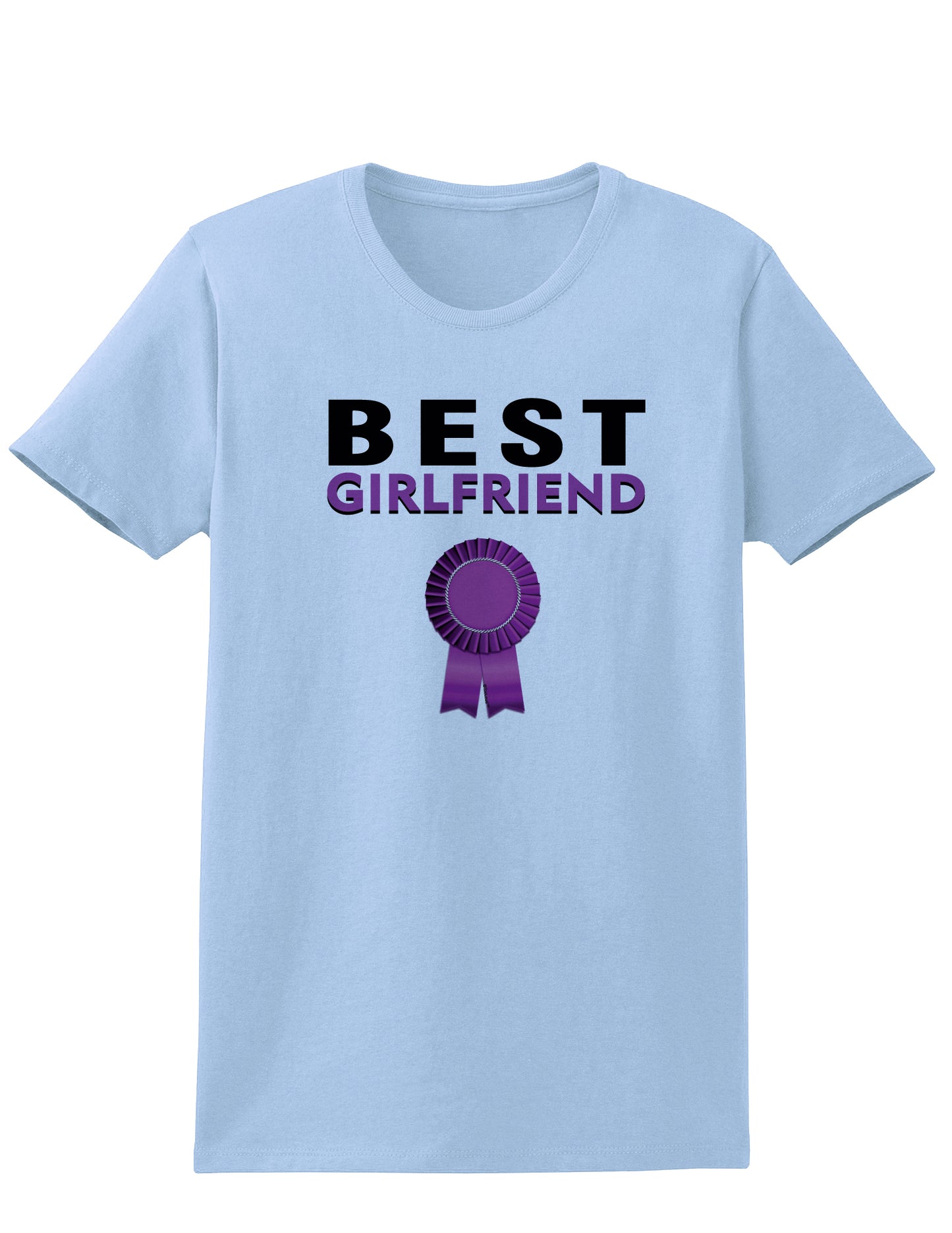 Couples Best Boyfriend or Girlfriend Shirt - Boy or Girlfriend or Womens-TooLoud-Womens Light Blue Boyfriend-Small-Davson Sales