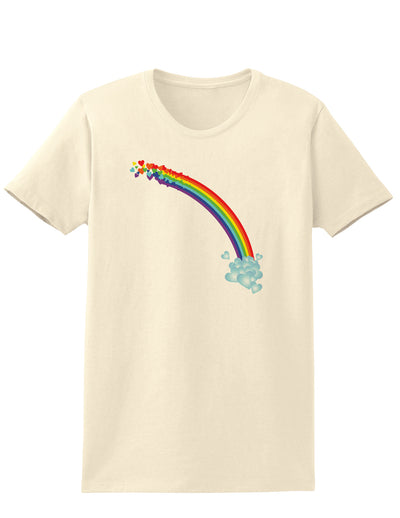 Couples Gay Rainbow Shirt - Left Side or Right Side or Womens-TooLoud-Womens Natural Left Side-Small-Davson Sales
