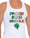 Proud Irish Asshole Mens A-Shirt Ribbed Tank Top-Mens Ribbed Tank Top-TooLoud-White-Small-Davson Sales