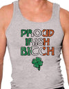 Proud Irish Bitch Mens A-Shirt Ribbed Tank Top-Mens Ribbed Tank Top-TooLoud-Heather Gray-Small-Davson Sales
